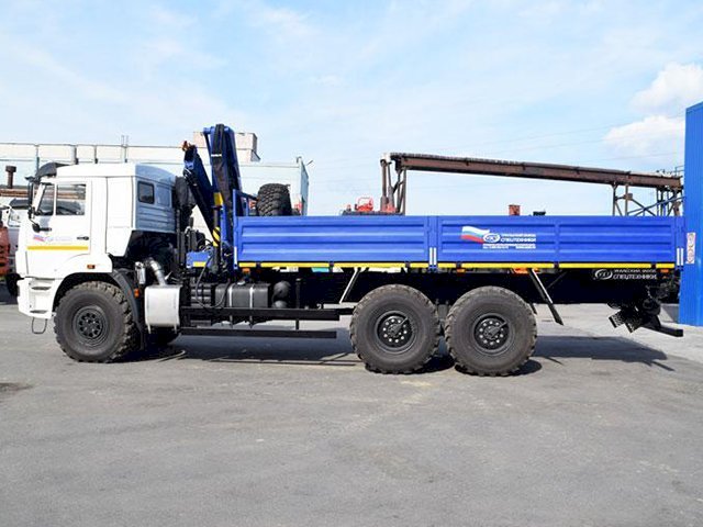 Фото №4: Бортовой КАМАЗ-43118-3027-50 с КМУ АНТ 8.5-2 (34)