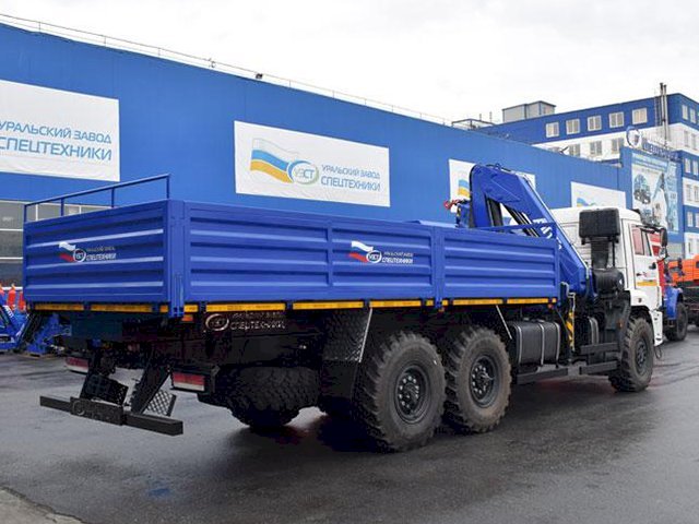 Фото №6: Бортовой КАМАЗ-43118-3027-50 с КМУ АНТ 12-2 (35)