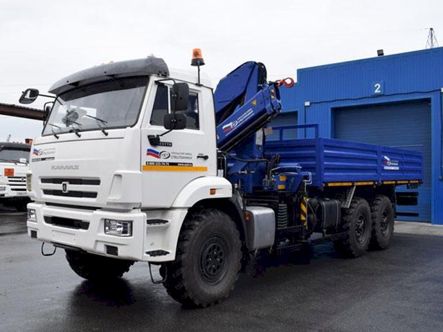 Фото №2: Бортовой КАМАЗ-43118-3027-50 с КМУ АНТ 12-2 (35)