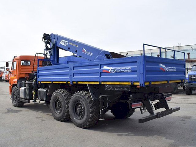 Фото №3: Бортовой КАМАЗ 43118-3011-50 с КМУ АНТ 27-1 (53)