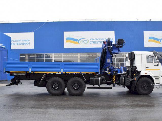Фото №14: Бортовой КАМАЗ 43118-3011-50 с КМУ АНТ 22-4 (65)