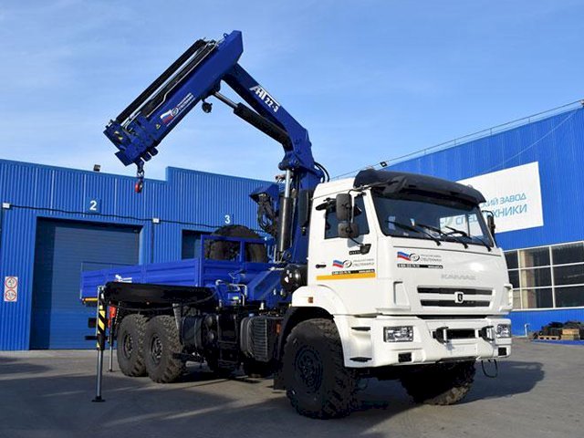 Фото №21: Бортовой КАМАЗ 43118-3011-50 с КМУ АНТ 22-3 (44)