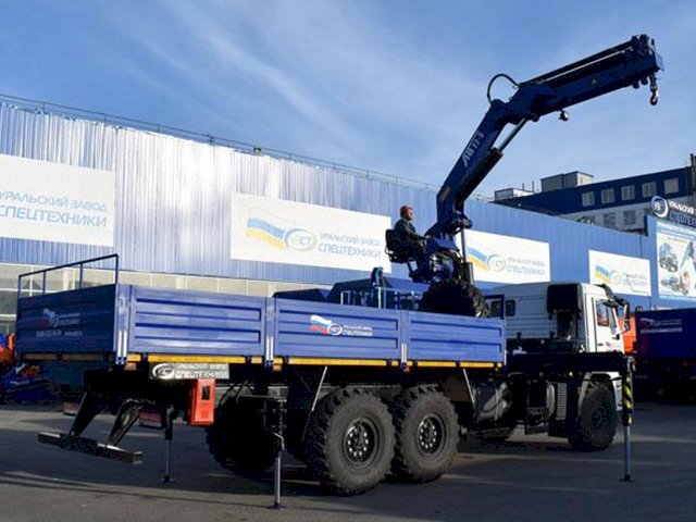 Фото №19: Бортовой КАМАЗ 43118-3011-50 с КМУ АНТ 22-3 (44)