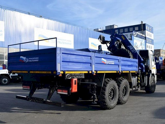 Фото №17: Бортовой КАМАЗ 43118-3011-50 с КМУ АНТ 22-3 (44)