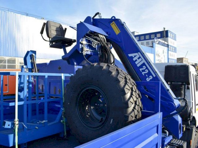 Фото №12: Бортовой КАМАЗ 43118-3011-50 с КМУ АНТ 22-3 (44)