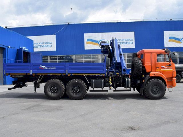 Фото №7: Бортовой КАМАЗ 43118-3011-50 с КМУ АНТ 22-3 (44, сп.м.)