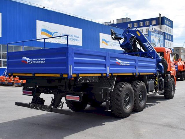 Фото №6: Бортовой КАМАЗ 43118-3011-50 с КМУ АНТ 22-3 (44, сп.м.)