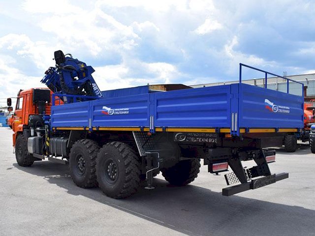 Фото №4: Бортовой КАМАЗ 43118-3011-50 с КМУ АНТ 22-3 (44, сп.м.)