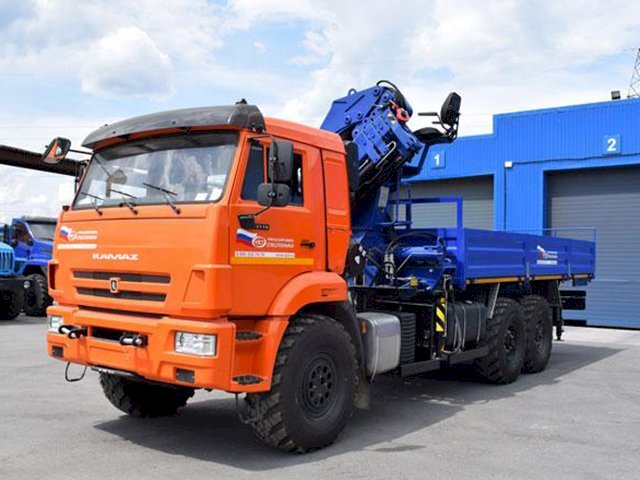 Фото №2: Бортовой КАМАЗ 43118-3011-50 с КМУ АНТ 22-3 (44, сп.м.)