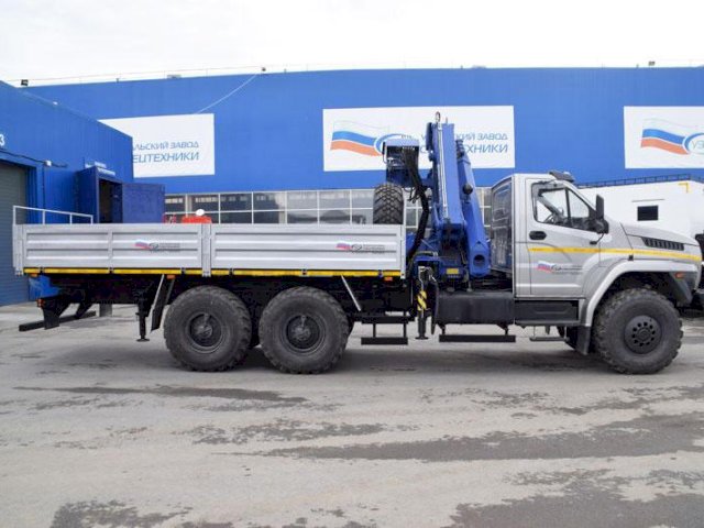 Фото №13: Бортовой Урал-NEXT 4320-6952-74Е5Г38 с КМУ АНТ 22-4