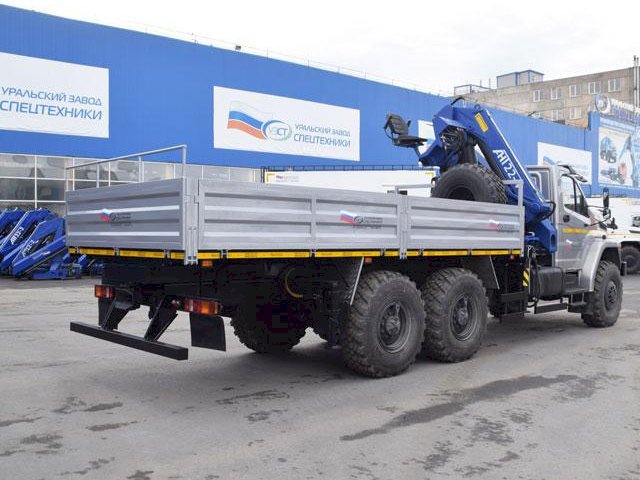 Фото №12: Бортовой Урал-NEXT 4320-6952-74Е5Г38 с КМУ АНТ 22-4