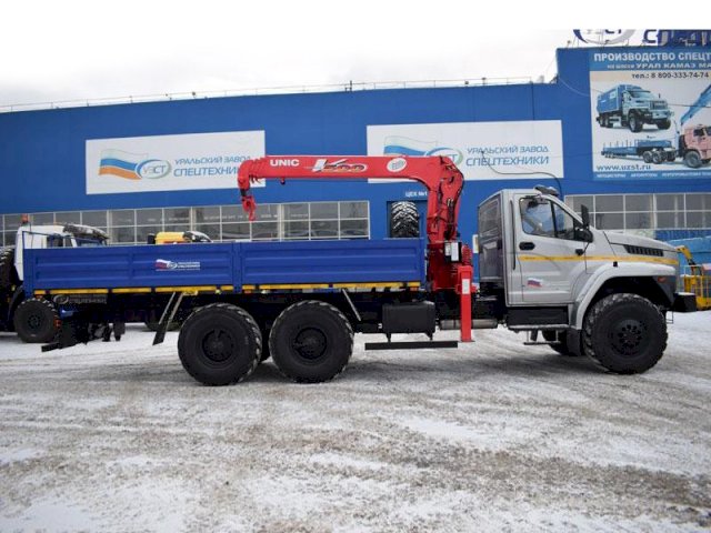 Фото №6: Бортовой Урал-NEXT 4320-6952-72Е5Г38 с КМУ Unic URV504 (19)