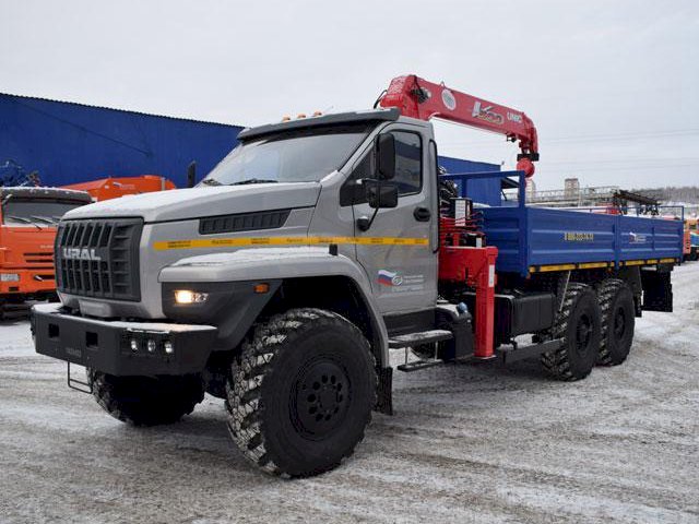 Фото №2: Бортовой Урал-NEXT 4320-6952-72Е5Г38 с КМУ Unic URV504 (19)