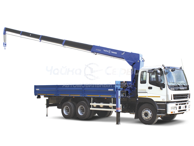 Фото №2: Бортовой ISUZU CYZ52T с КМУ Tadano TM-ZR825S