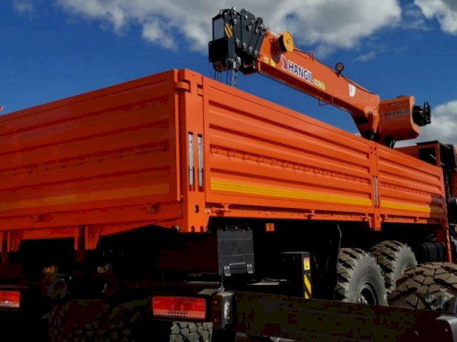 Фото №6: Бортовой КАМАЗ-43118 с КМУ Hangil HGC 976