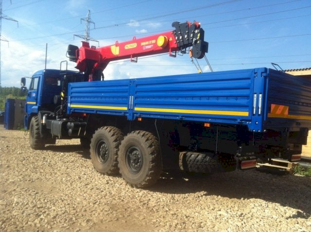 Фото №4: Бортовой КАМАЗ 43118-3090-50 с КМУ Инман ИТ-150