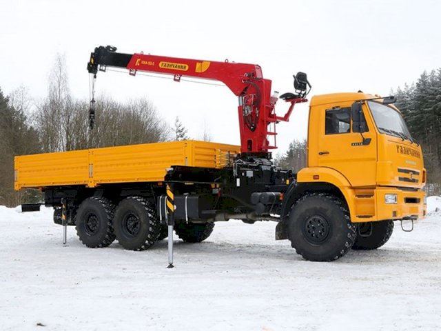 Фото №2: Бортовой КАМАЗ 43118-3012-48 с КМУ Галичанин 150