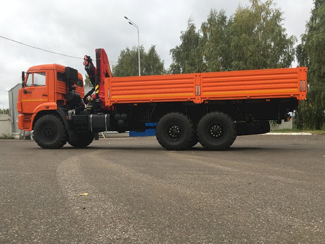 Фото №20: Бортовой КАМАЗ-43118-3012-48 с КМУ Инман ИМ-150N
