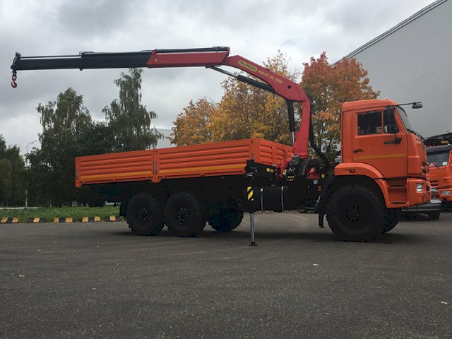 Фото №16: Бортовой КАМАЗ-43118-3012-48 с КМУ Инман ИМ-150N