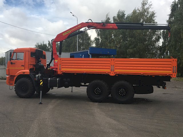 Фото №14: Бортовой КАМАЗ-43118-3012-48 с КМУ Инман ИМ-150N