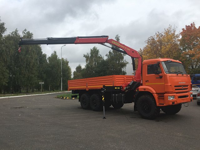 Фото №11: Бортовой КАМАЗ-43118-3012-48 с КМУ Инман ИМ-150N