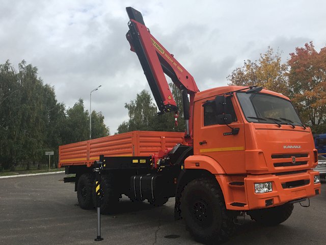 Фото №5: Бортовой КАМАЗ-43118-3012-48 с КМУ Инман ИМ-150N