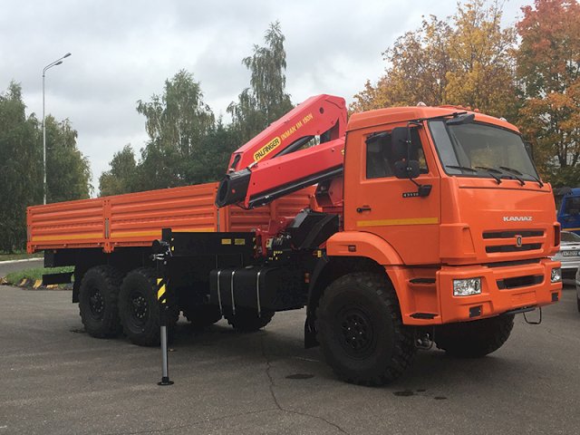 Фото №3: Бортовой КАМАЗ-43118-3012-48 с КМУ Инман ИМ-150N