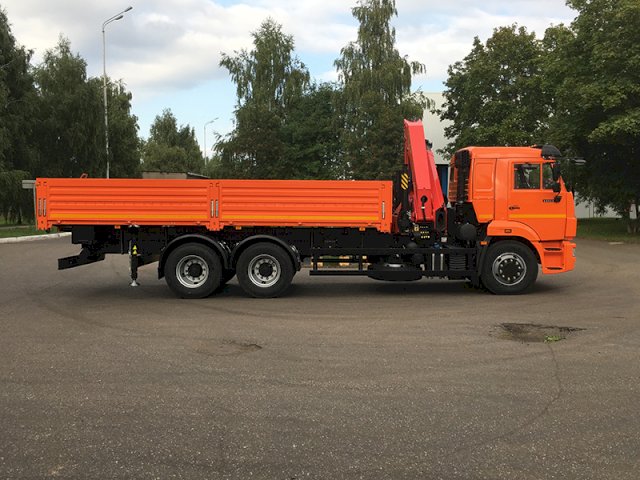 Фото №8: Бортовой КАМАЗ 65115-3094-50 с КМУ Palfinger РК-23500А