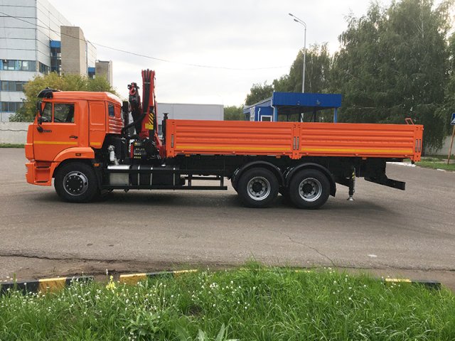 Фото №5: Бортовой КАМАЗ 65115-3094-50 с КМУ Palfinger РК-23500А