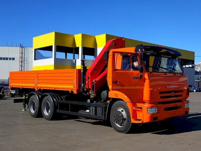 Фото №2: Бортовой КАМАЗ 65115-3094-50 с КМУ Palfinger РК-23500А