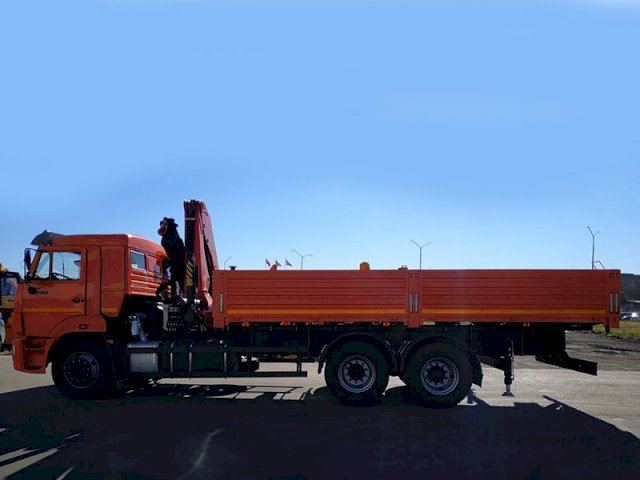 Фото №3: Бортовой КАМАЗ 65115-3094-48 с КМУ Palfinger РК-23500А