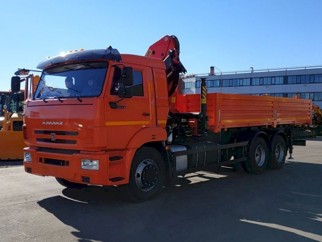 Фото №2: Бортовой КАМАЗ 65115-3094-48 с КМУ Palfinger РК-23500А