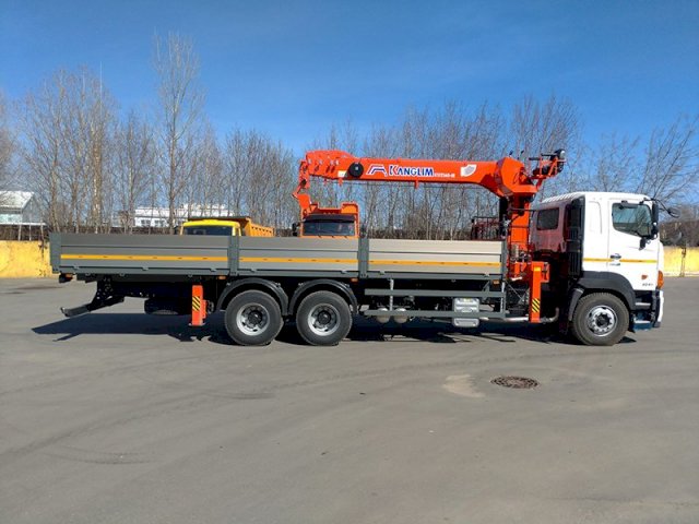 Фото №4: Бортовой HINO 700 c КМУ Kanglim 1256
