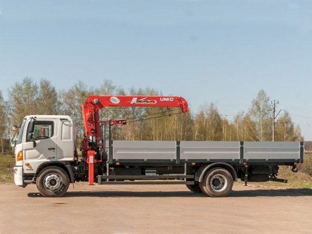 Фото №2: Бортовой HINO 500 с КМУ Soosan SCS 513