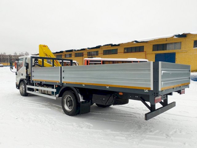 Фото №3: Бортовой JAC N-120 с КМУ HYVA 80