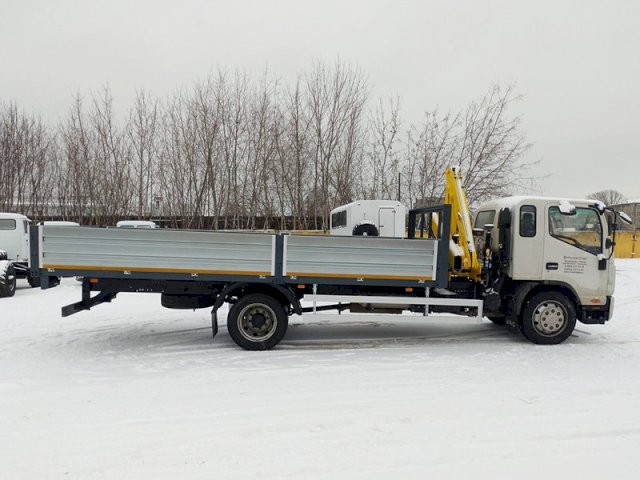 Фото №2: Бортовой JAC N-120 с КМУ HYVA 80