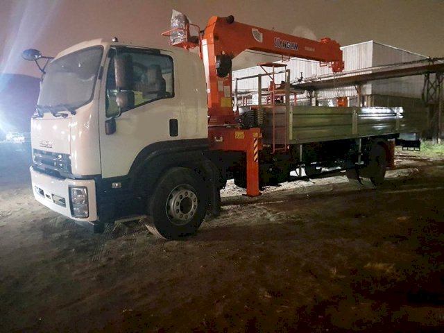 Фото №23: Бортовой Isuzu FVR 34 c КМУ Kanglim 1256