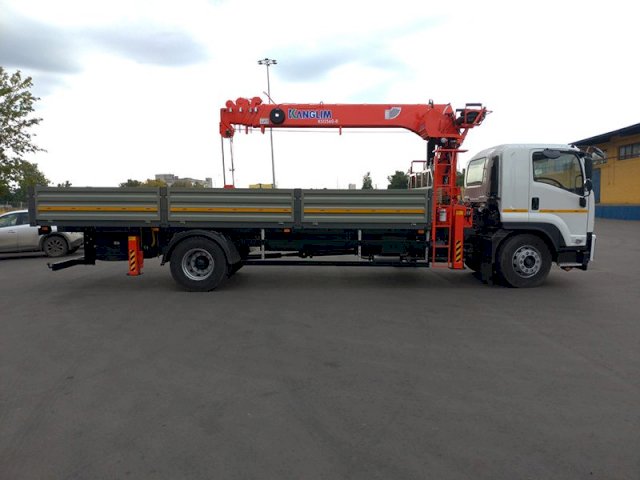 Фото №4: Бортовой Isuzu FVR 34 c КМУ Kanglim 1256