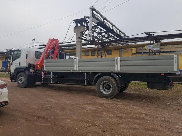 Фото №6: Бортовой Isuzu FVR 34 c КМУ Fassi 175