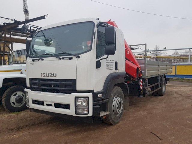 Фото №2: Бортовой Isuzu FVR 34 c КМУ Fassi 175