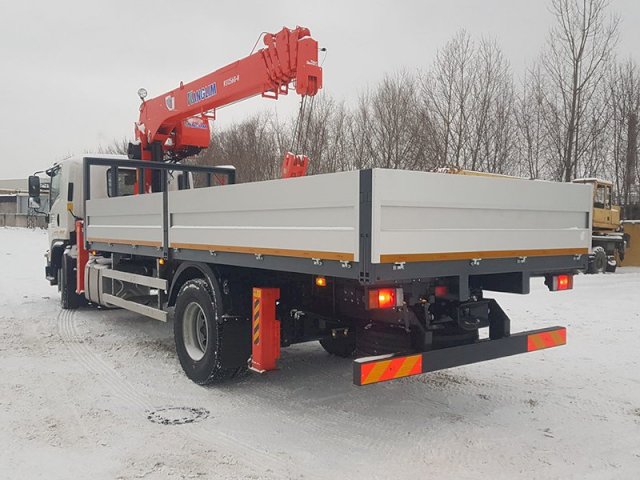 Фото №6: Бортовой Isuzu FVR 34 c КМУ Kanglim 1256 с фаркопом (борт 6,8м)