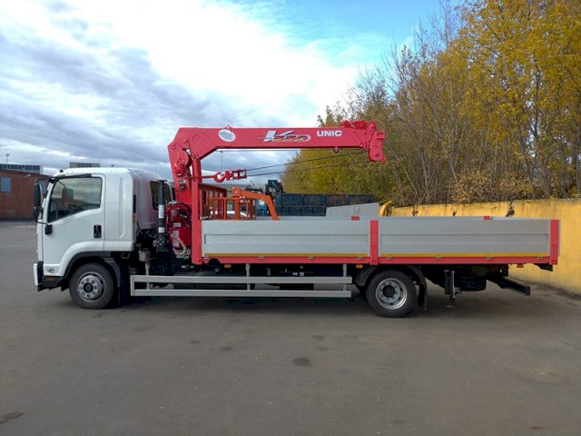 Фото №16: Бортовой Isuzu FSR 34 c КМУ UNIC 554