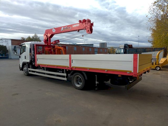 Фото №15: Бортовой Isuzu FSR 34 c КМУ UNIC 554