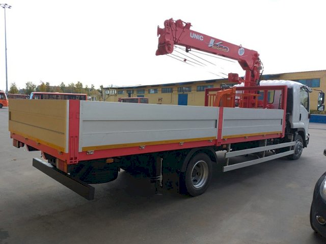 Фото №14: Бортовой Isuzu FSR 34 c КМУ UNIC 554