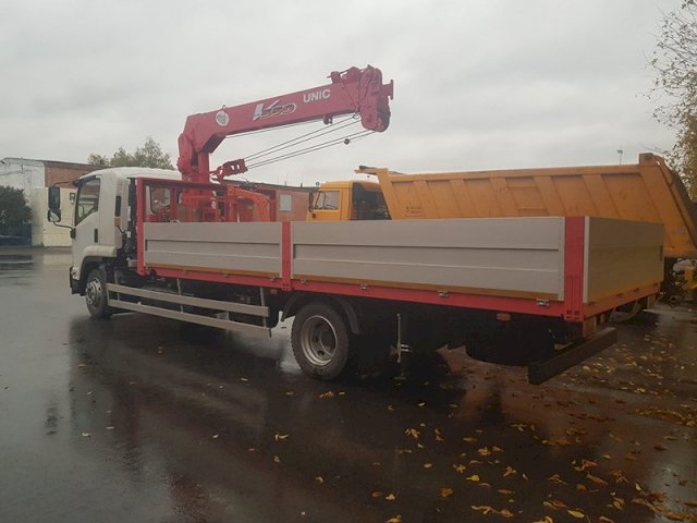 Фото №10: Бортовой Isuzu FSR 34 c КМУ UNIC 554