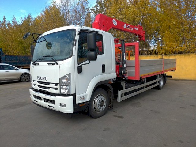 Фото №9: Бортовой Isuzu FSR 34 c КМУ UNIC 554