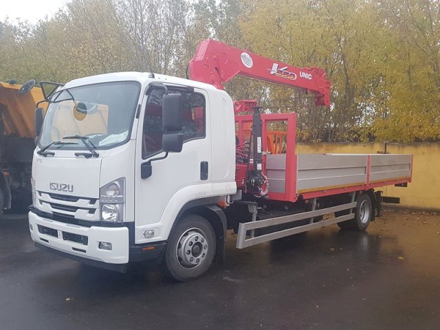 Фото №5: Бортовой Isuzu FSR 34 c КМУ UNIC 554