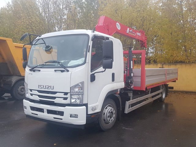 Фото №4: Бортовой Isuzu FSR 34 c КМУ UNIC 554