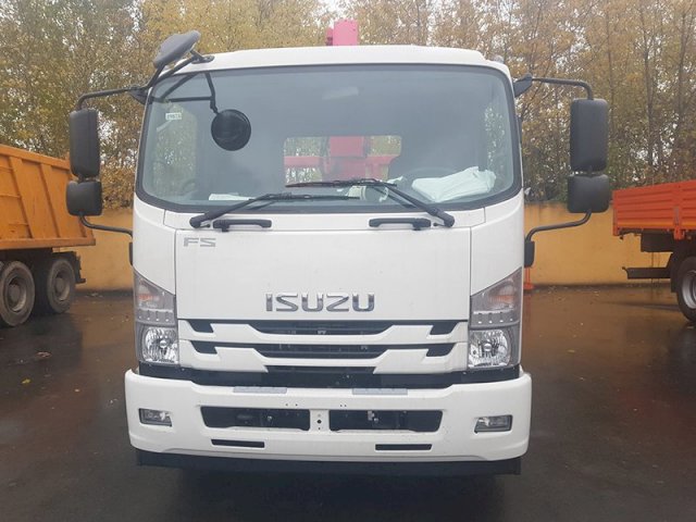Фото №3: Бортовой Isuzu FSR 34 c КМУ UNIC 554