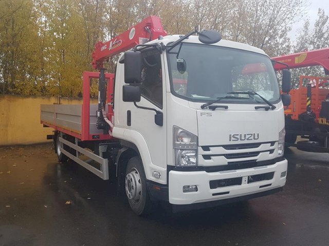 Фото №2: Бортовой Isuzu FSR 34 c КМУ UNIC 554